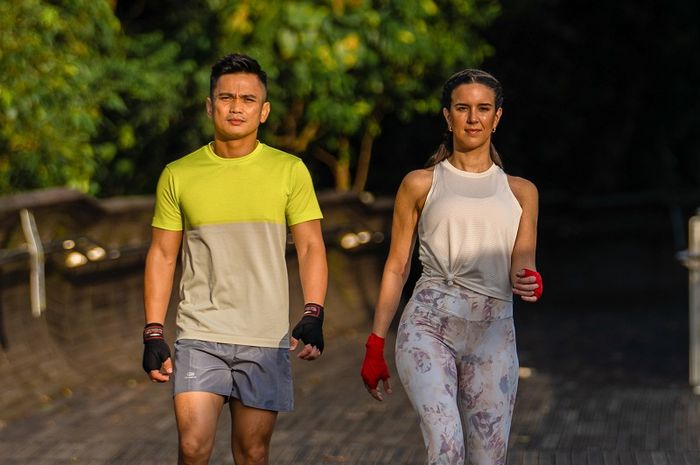 Dua kandidat terakhir The Apprentice: ONE Championship Edition, Louie Sanggalang dan Jessica Ramella.