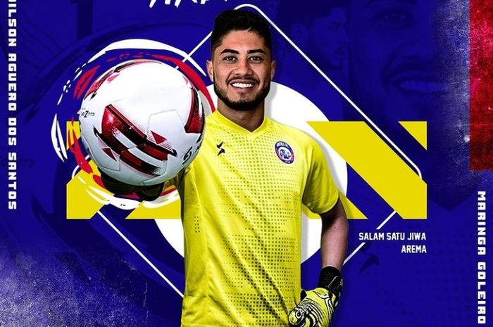 Adilson Maringa, kiper asing Arema FC