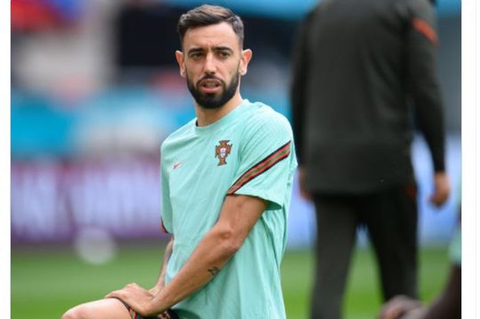 Gelandang timnas Portugal, Bruno Fernandes.