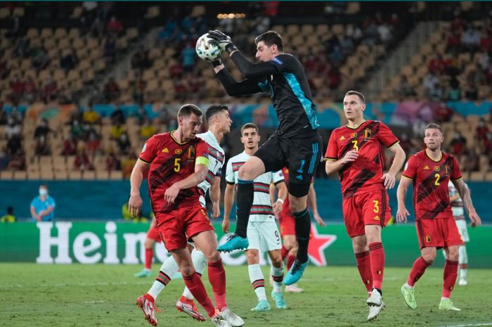 Timnas Belgia sukses menaklukkan timnas Portugal 1-0 di babak 16 besar Euro 2020.