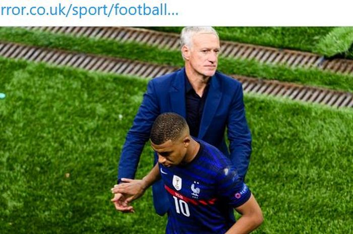 Pelatih timnas Prancis, Didier Deschamps, menganggap kegagalan di Euro 2020 murni kesalahannya.