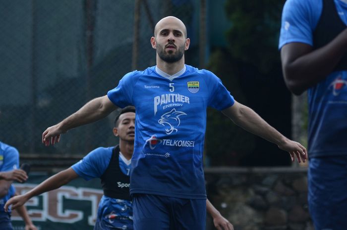 Gelandang anyar Persib, Mohammed Rashid.