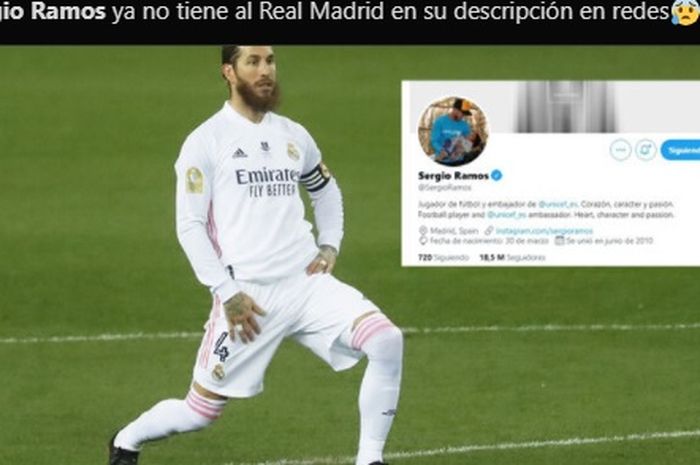 Sergio Ramos resmi berstatus sebagai pemain bebas agen usai tak menambah masa bakti dengan Real Madrid.