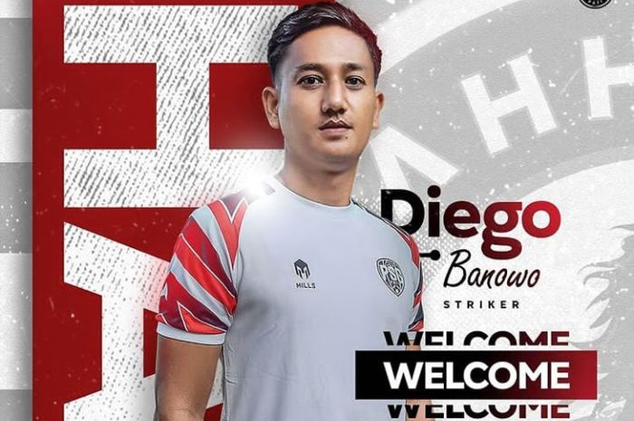 Diego Banowo, pemain baru AHHA PS Pati yang berposisi penyerang