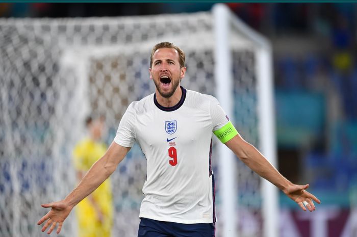 Harry Kane sukses mencetak gol pembuka pada kemenangan 1-0 Inggris atas Ukraina pada babak pertama.