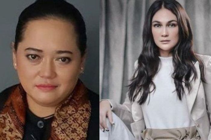 Kolase foto Mbak You dan Luna Maya