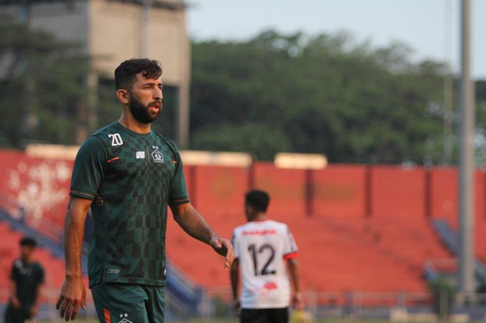 Pemain asing Persik Kediri asal Lebanon, Ibrahim Bahsoun.