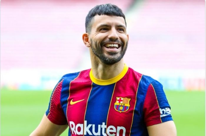 Striker Barcelona, Sergio Aguero.