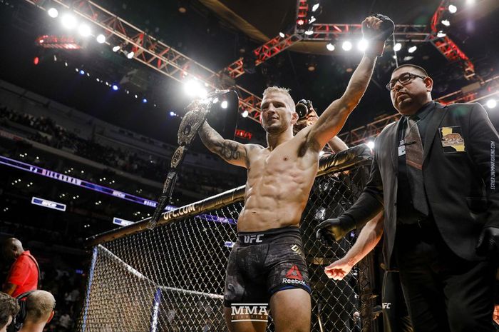 Mantan juara kelas bantam UFC, TJ Dillashaw.
