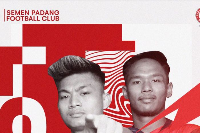 Pemain Semen Padang FC, Sanjaya dan Wiranto.