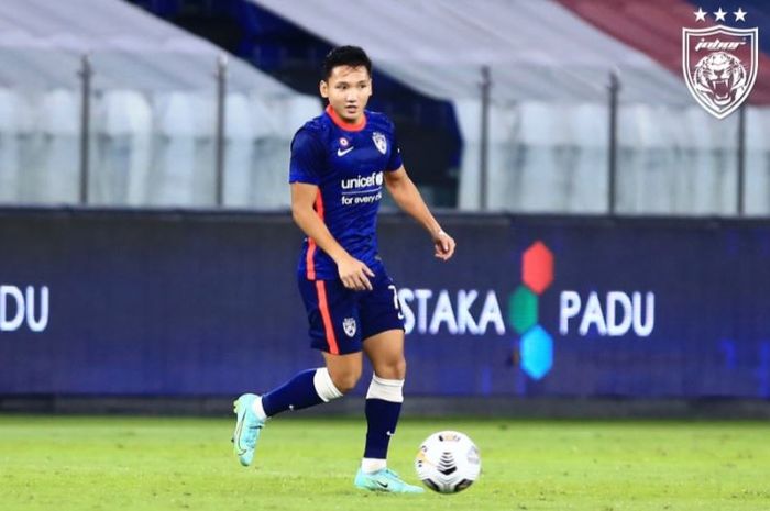 Gelandang timnas Indonesia, Syahrian Abimanyu, akhirnya debut bersama Johor Darul Takzim di Liga Super Malaysia, pada Minggu (8/8/2021).