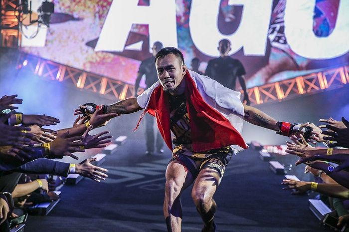 Petarung ONE Championship asal Indonesia, Rudy Agustian.