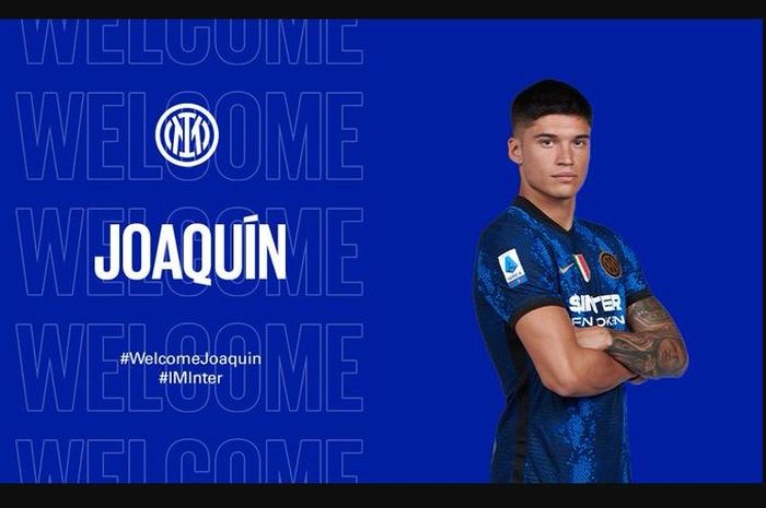 Joaquin Correa resmi pindah dari Lazio ke Inter Milan di bursa transfer musim panas 2021.