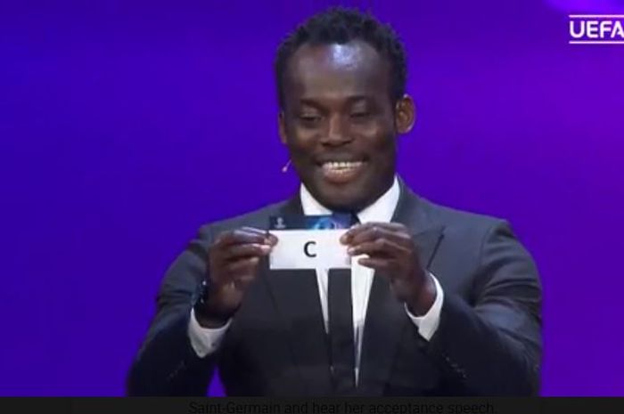 Drawing Liga Champions 2021-2022 yang dilaksanakan pada Kamis (26/8/2021) dimeriahkan oleh kehadiran eks pemain Chelsea dan Persib Bandung, Michael Essien