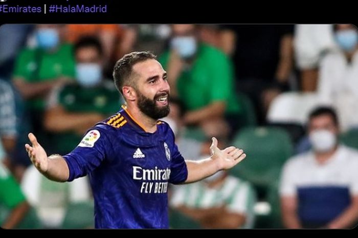 Wing-back andalan Real Madrid, Dani Carvajal