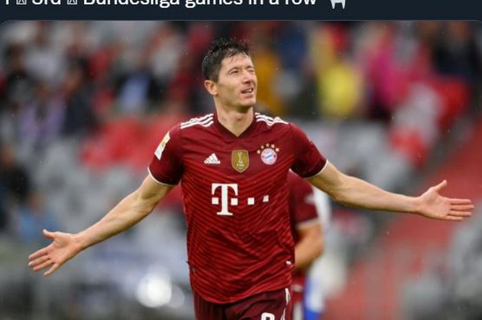 Bomber Bayern Muenchen, Robert Lewandowski.