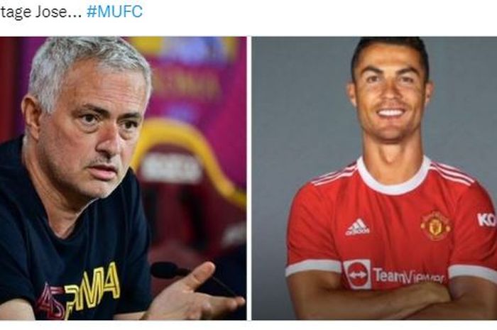 Jose Mourinho dan Cristiano Ronaldo