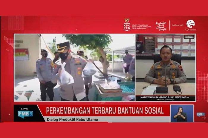 Polres Sukoharjo budidayakan ikan nila dan lele serta kebun masyarakat untuk penuhi kebutuhan masyarakat selama PPKM. 