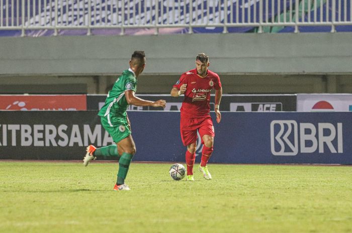 PSS vs Persija pada Liga 1 2021/2022 di Stadion Pakansari, Minggu (5/9/2021).