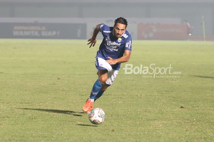 Pemain Persib Bandung, Ezra Walian, tak sabar untuk tampil dalam laga el clasico menghadapi Persija Jakarta