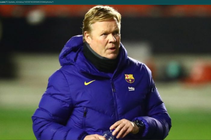 Pelatih Barcelona, Ronald Koeman.