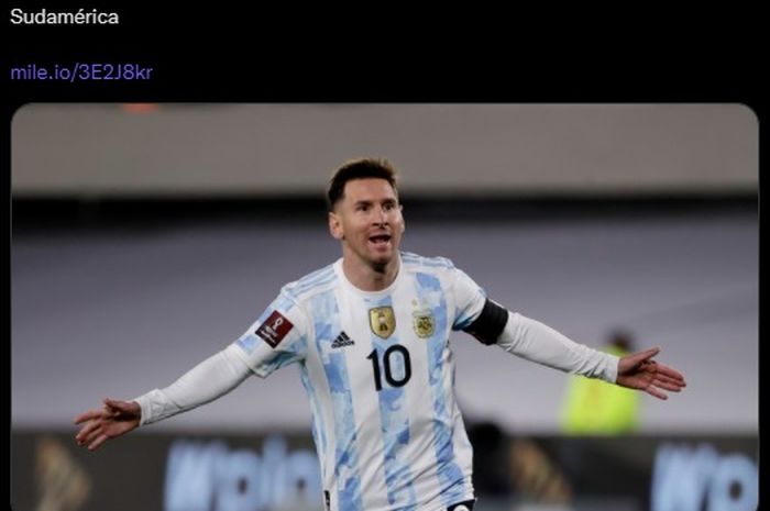 Kapten timnas Argentina, Lionel Messi