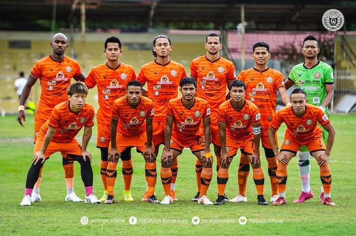 Skuad Persiraja Banda Aceh dalam mengarungi  Liga 1 2021