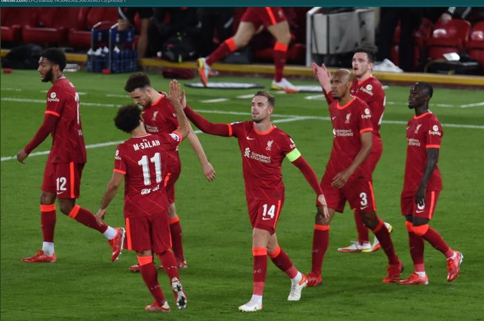 Liverpool sukses meraih kemenangan atas AC Milan pada laga pembuka Grup B Liga Champions 2021-2022.