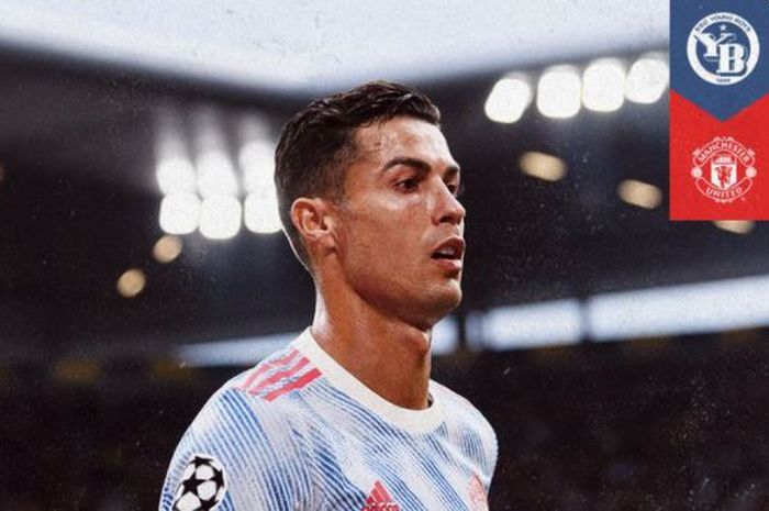 Megabintang Manchester United, Cristiano Ronaldo.