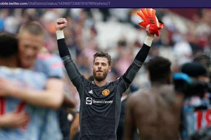 Kiper Manchester United, David de Gea, berhasil menepis penalti lagi setelah 7 tahun lamanya dan sukses menjadi penyelamat Setan Merah melawan West Ham United. 