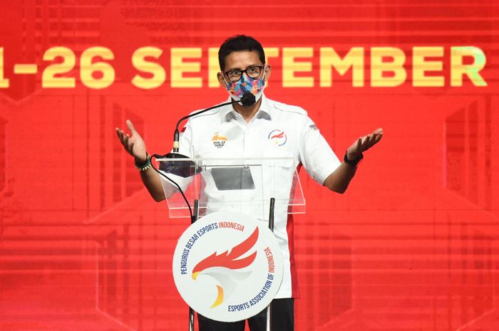 Menparekraf Sandiaga Uno di PON XX