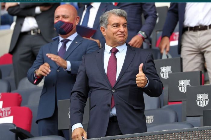 Presiden Barcelona, Joan Laporta.