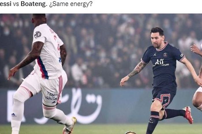 Megabintang Paris Saint-Germain, Lionel Messi.