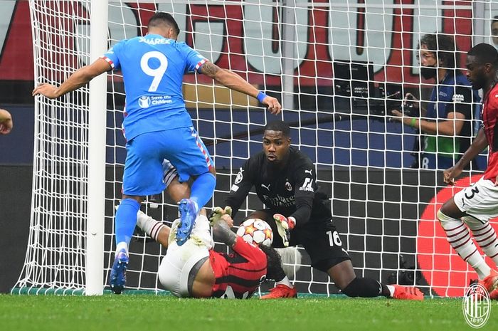 Momen Luis Suarez mendapat peluang pada laga melawan Atletico Madrid pada pekan kedua Grup B Liga Champions 2021-2022.