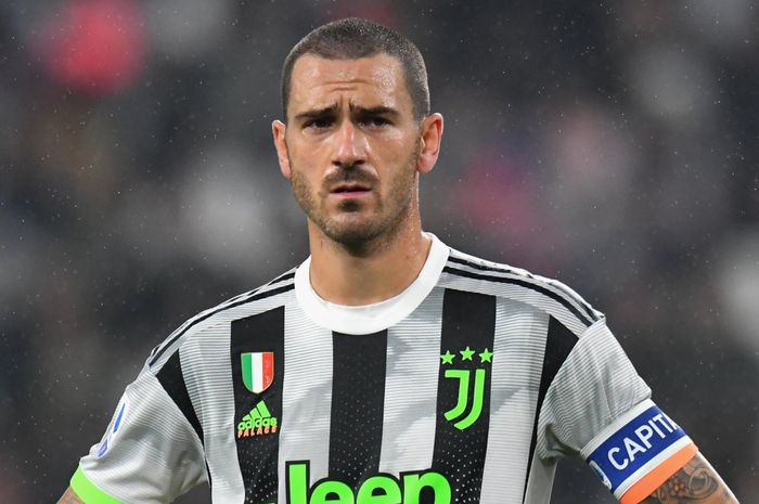 Bek tengah Juventus, Leonardo Bonucci.