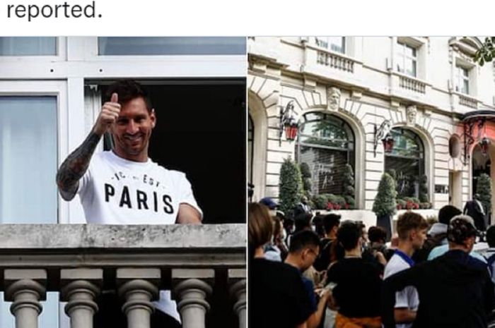 Hotel tempat Lionel Messi menginap di Paris disatroni maling. Kerugian pun mencapai 5.500 poundsterling atau setara 106 juta rupiah.