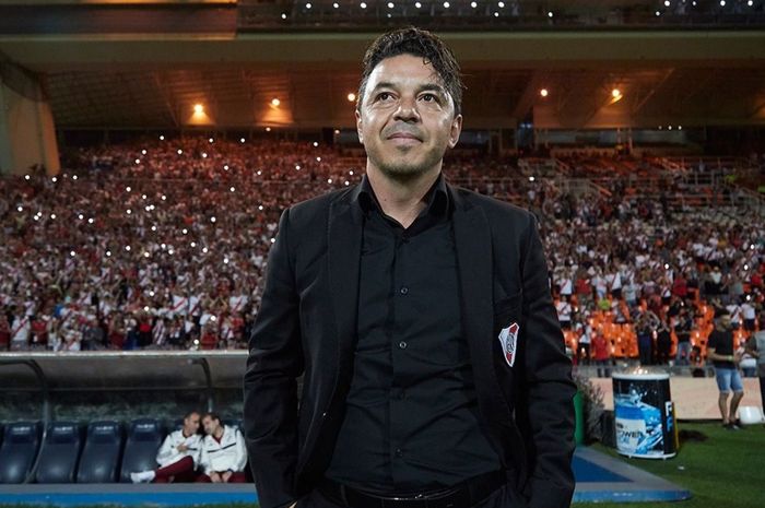 Pelatih River Plate, Marcelo Gallardo, dirumorkan bakal menggantikan posisi Ronald Koeman di Barcelona.