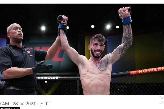 Petarung UFC asal Brasil, Matheus Nicolau