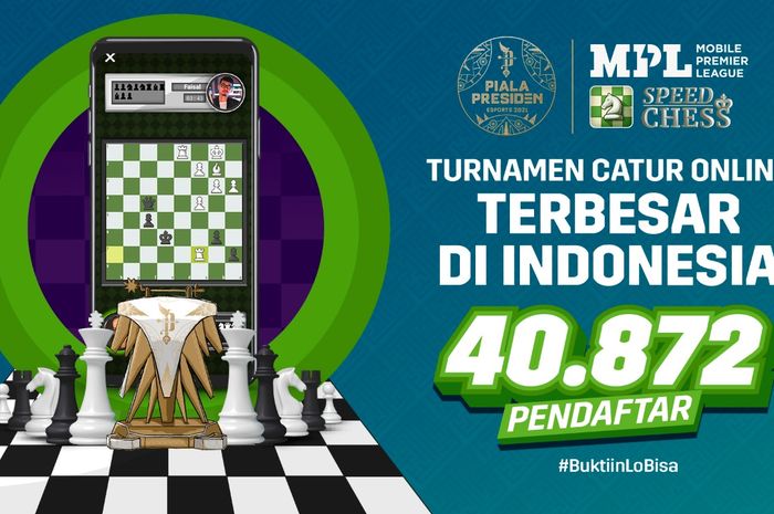 Lebih dari 40 Ribu Peserta Terdaftar di Piala Presiden eSports 2021 untuk Speed Chess.