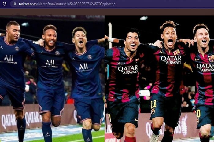 Megabintang Paris Saint-Germain, Lionel Messi, berbicara soal Trio MSN dan Trio MNM. Mana trisula yang lebih baik menurutnya?