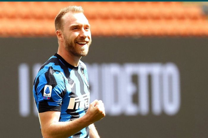 Gelandang serang milik Inter Milan asal Denmark, Christian Eriksen.