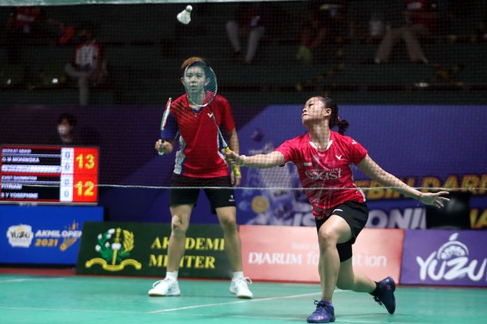 Aksi Fitriani pada Akmil Open 2021, Kamis (4/11/2021)