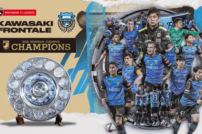 Kawasaki Frontale, juara Liga Jepang 2021.