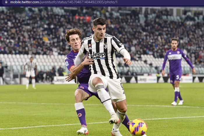 Juventus berhasil kembali ke jalur kemenangan usai menekuk Fiorentina yang bermain dengan 10 orang pada babak kedua.