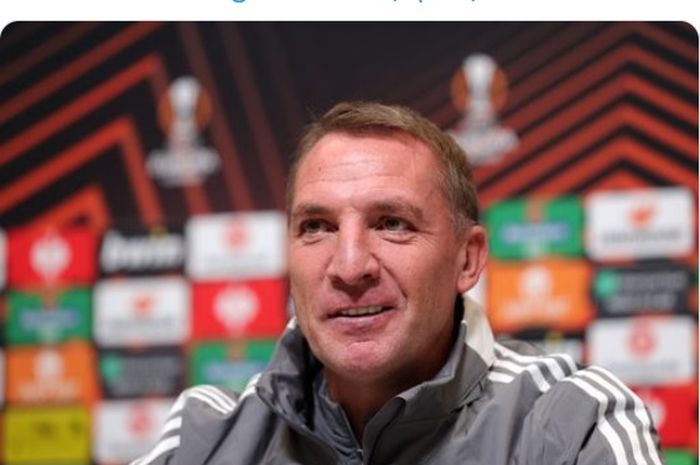 Pelatih Leicester City, Brendan Rodgers.