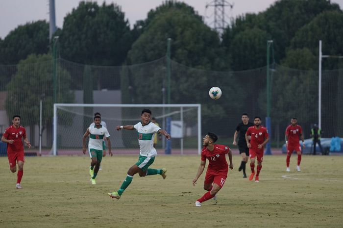 Laga uji coba timnas Indonesia Vs Afghanistan, di Stadion Gloria, Antalya, Turki pada Selasa (16/11/2021)