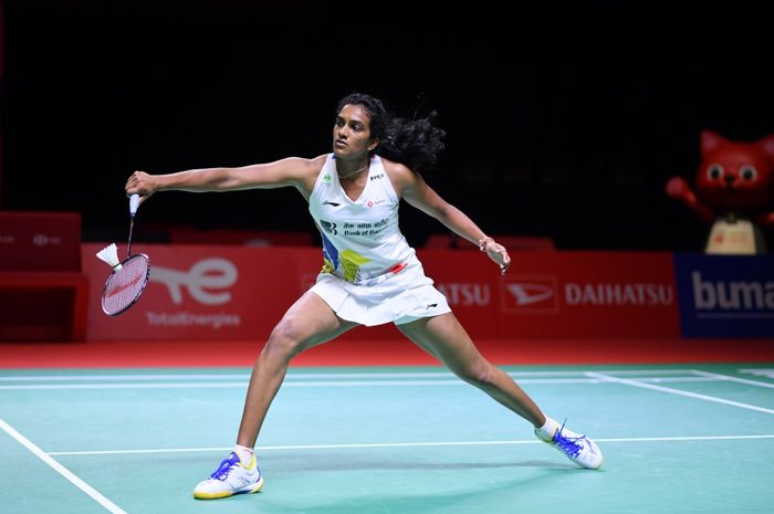 Pemain tunggal putri India, PV Sindhu gagal menyumbang poin saat tampil pada perempat final Asian Games 2022