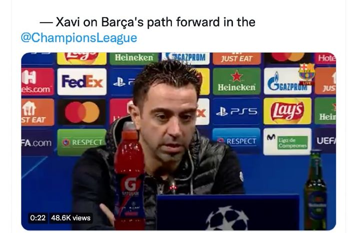 Pelatih Barcelona, Xavi Hernandez