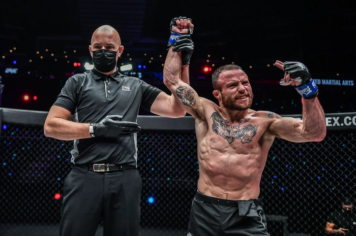 Jared Brooks, membuat debut gemilang di ONE Championship: Nextgen III.