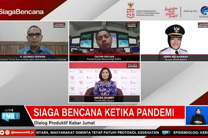 Dialog Media Produktif Forum Merdeka Barat 9 &ldquo;Siaga Bencana ketika Pandemi&rdquo; 